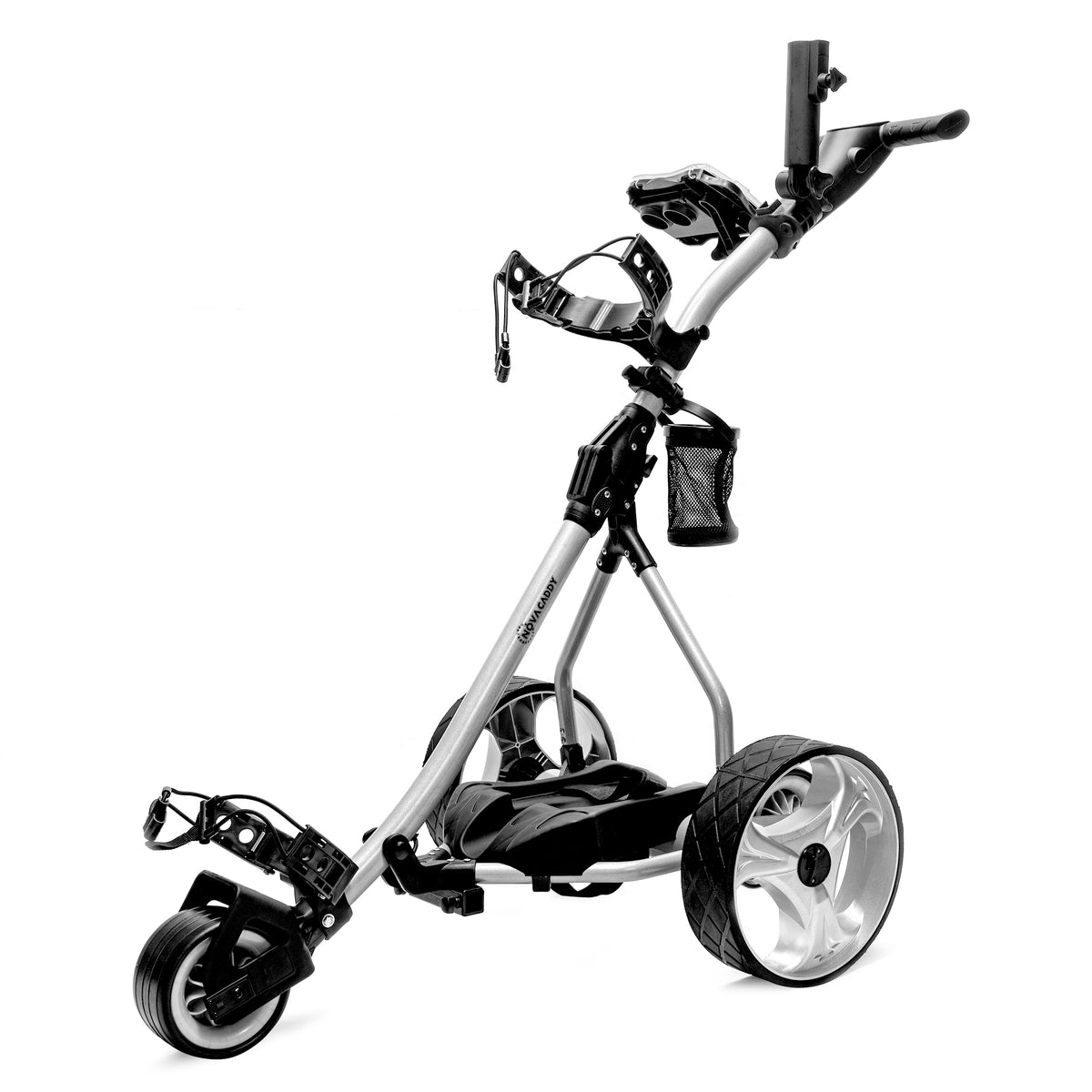 Electric store golf trolley